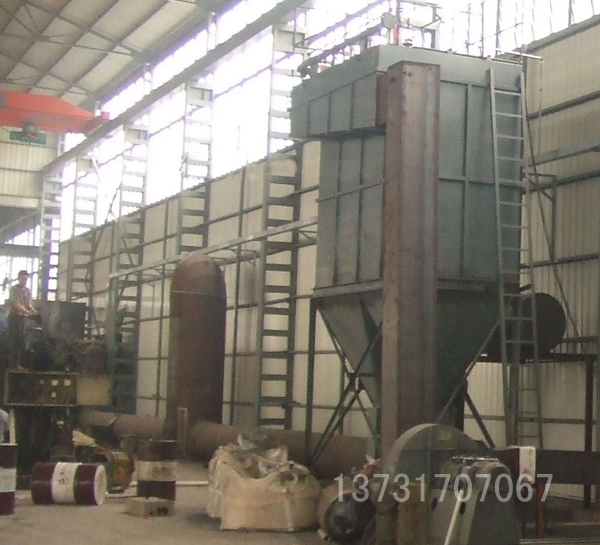 江西刘经理定购的废铜冶炼反射炉布袋除尘器已发货